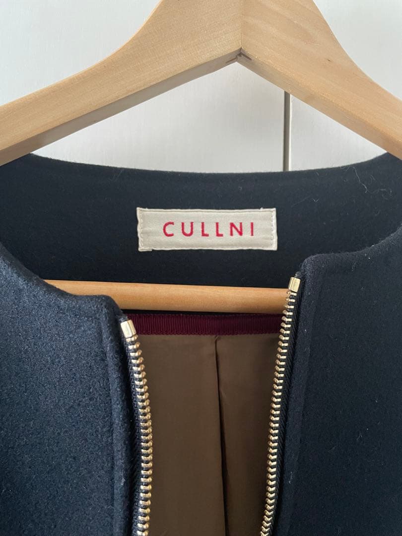 CULLNI ノーカラーブルゾン