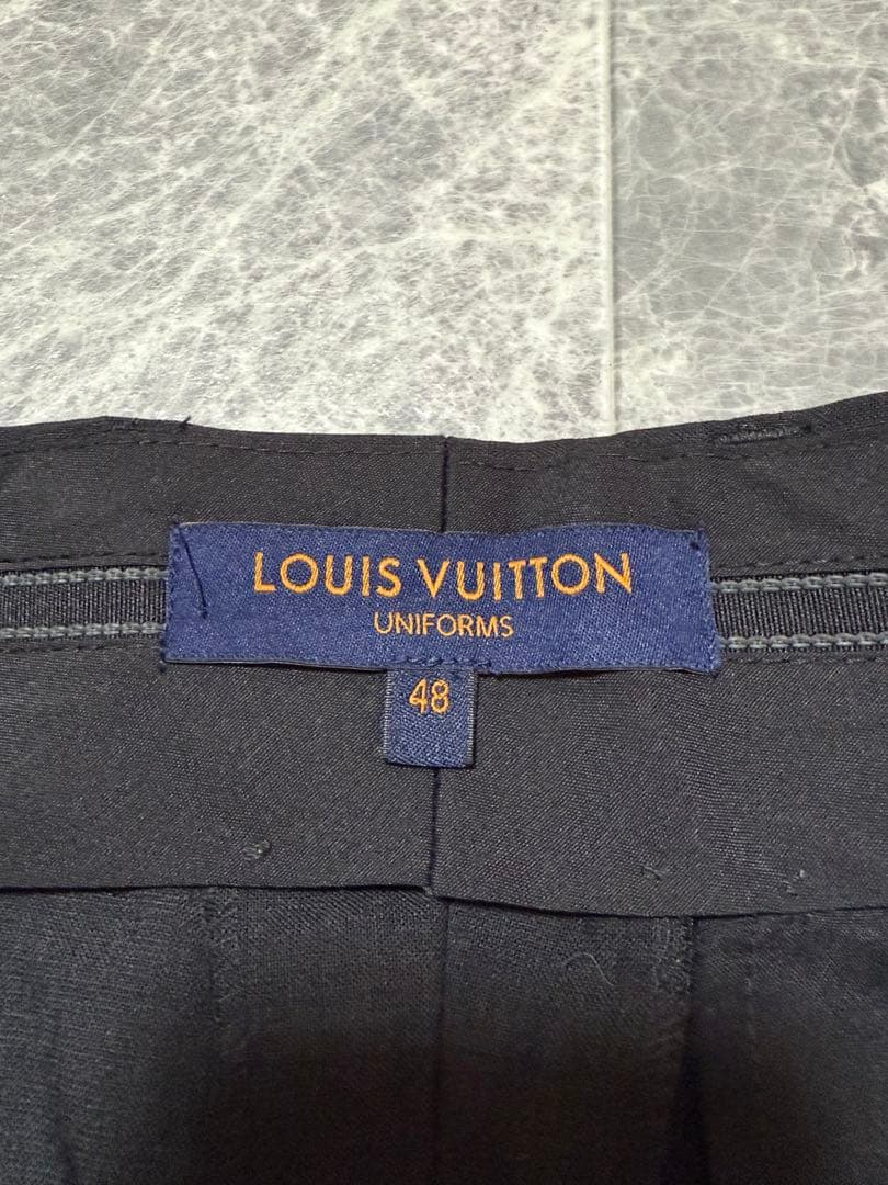 LOUIS VUITTON UNIFORMS ルイヴィトン ワイド パンツ 48
