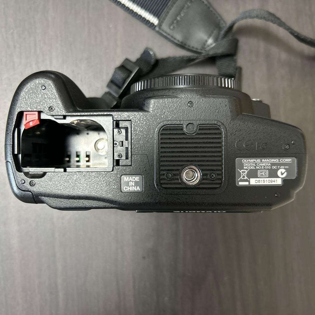 動作確認済 OLYMPUS E-510 標準&望遠ズームレンズ付 オリンパス