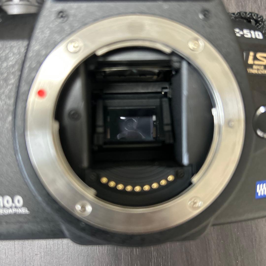 動作確認済 OLYMPUS E-510 標準&望遠ズームレンズ付 オリンパス