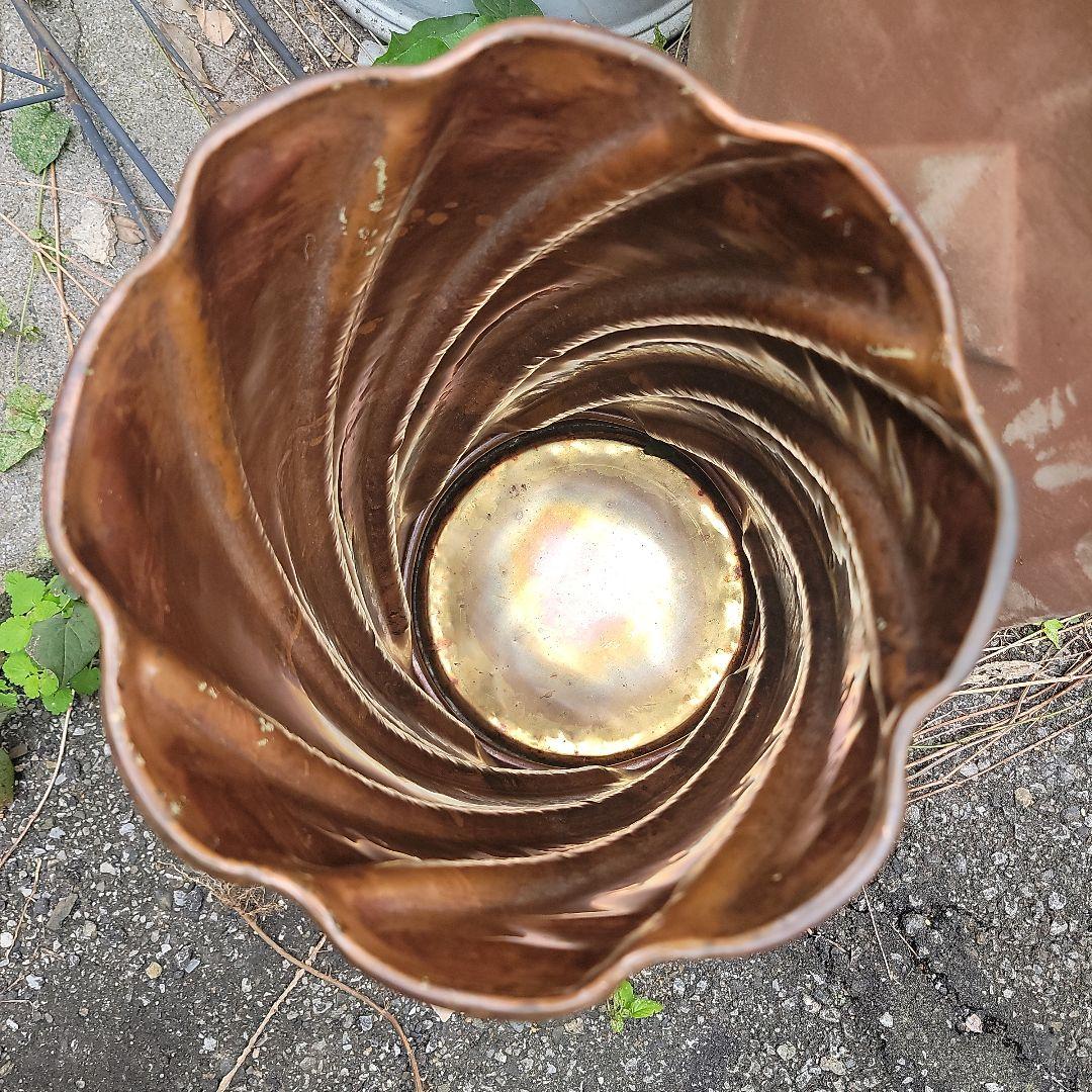 傘立て　銅製品　イタリア製