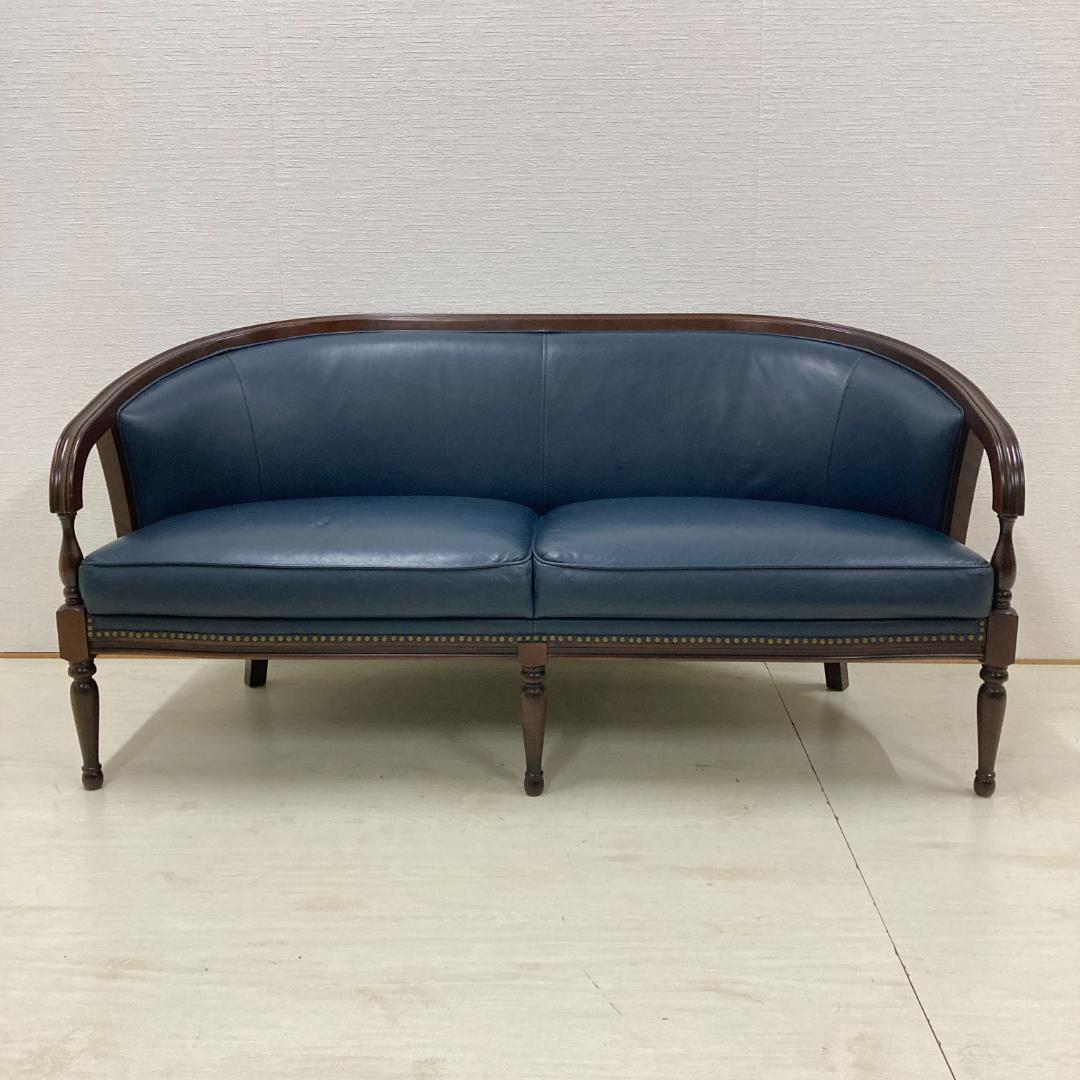 【マルニ】ブリティッシュコレクション　KENT-COURT　本革　2人掛けソファ