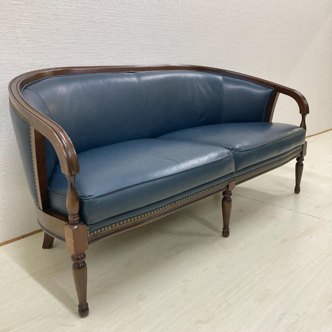 【マルニ】ブリティッシュコレクション　KENT-COURT　本革　2人掛けソファ