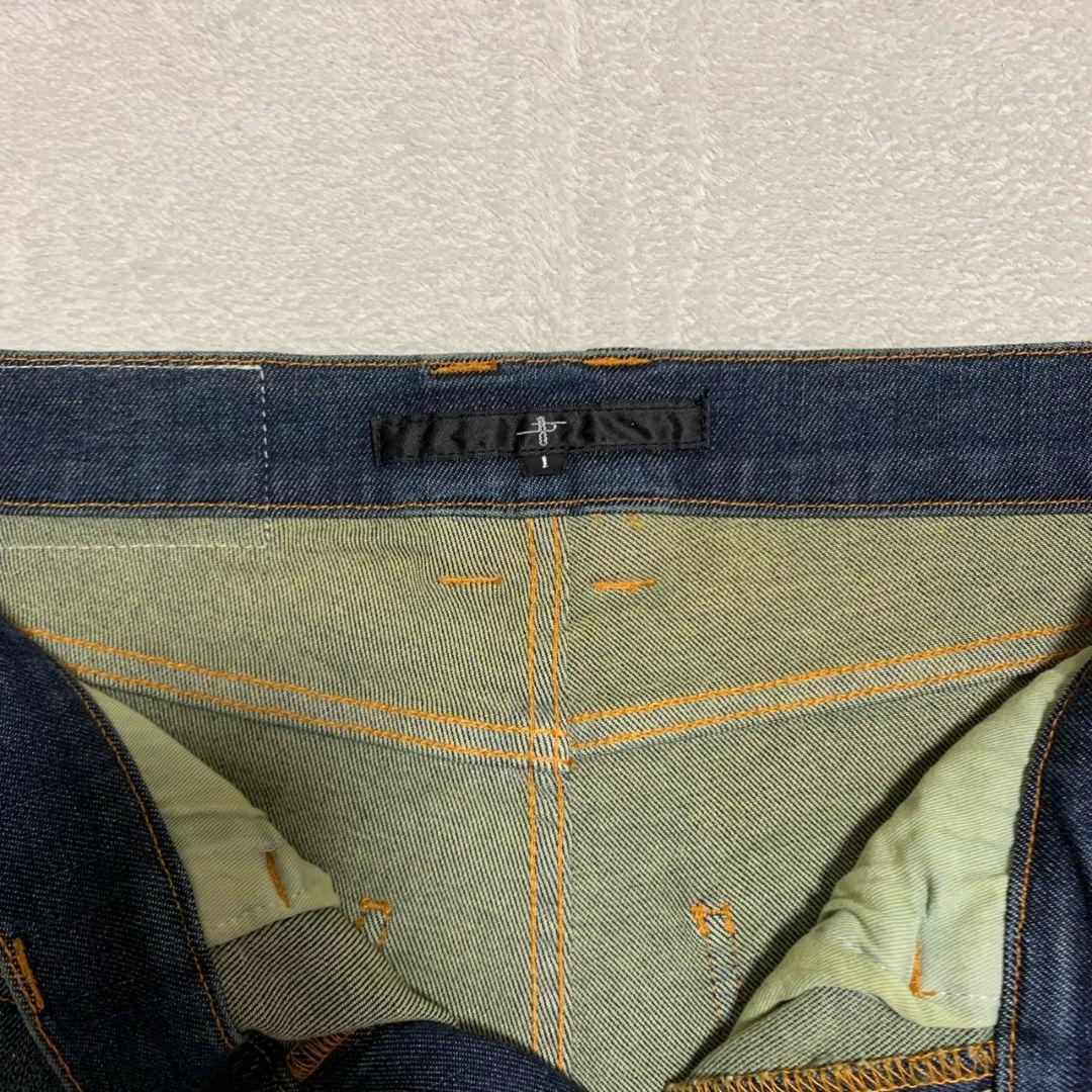 《レア》NO ID.×OVERDESIGN ストレッチ パッチワークスキニー