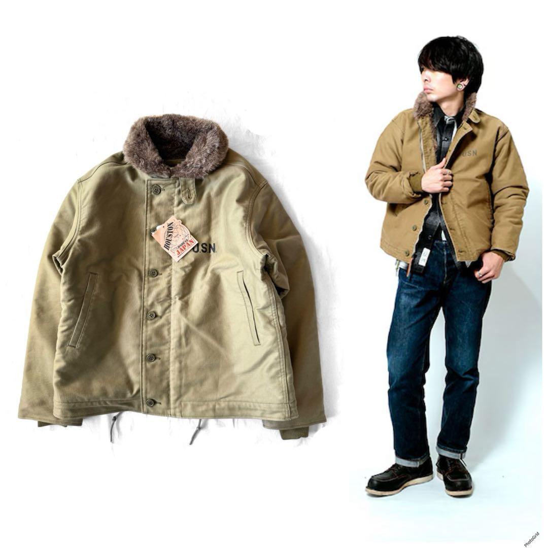 HOUSTON N-1 デッキジャケット ミリタリー ベトジャン 新品 38