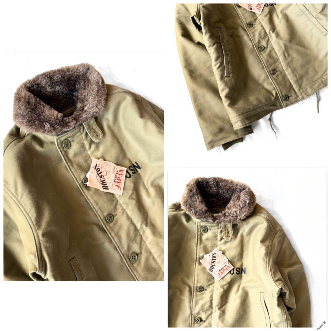 HOUSTON N-1 デッキジャケット ミリタリー ベトジャン 新品 38