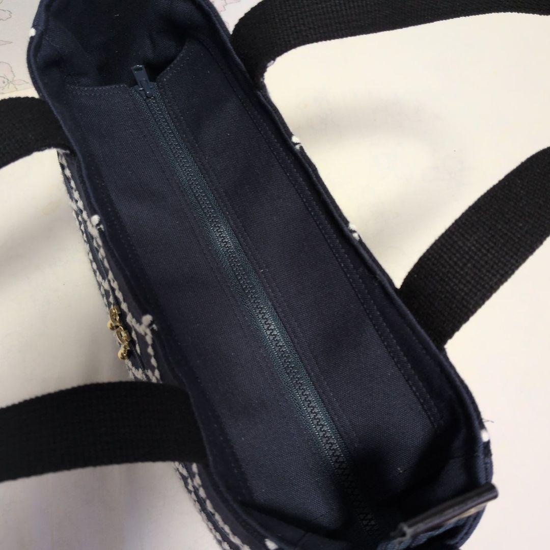 ミナペルホネン　ハンドメイド　バッグ　トートバッグ　タンバリン