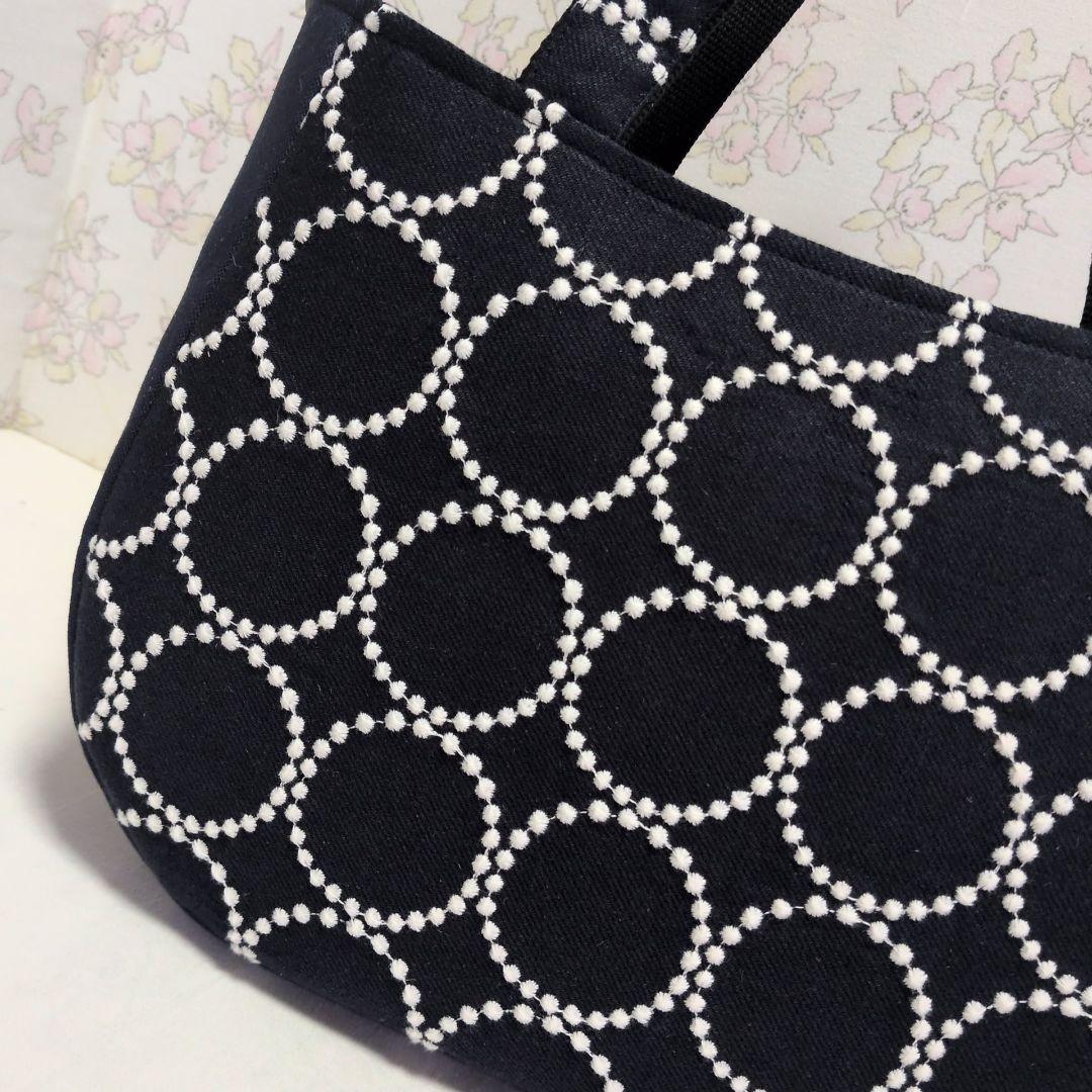ミナペルホネン　ハンドメイド　バッグ　トートバッグ　タンバリン