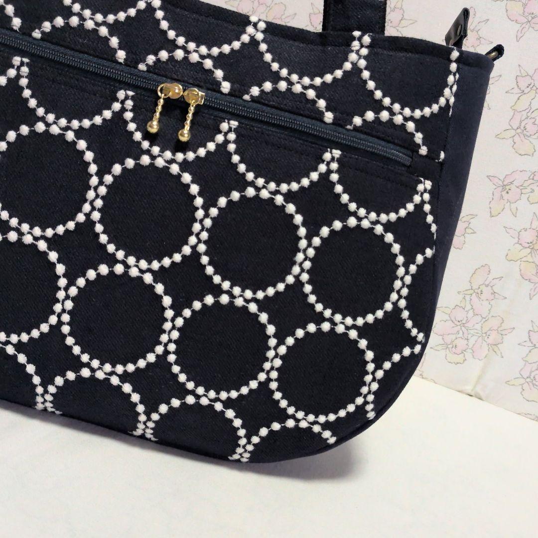 ミナペルホネン　ハンドメイド　バッグ　トートバッグ　タンバリン