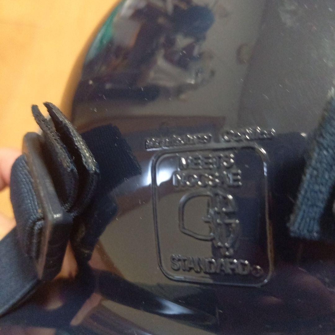 美品 HI-GOLD キャッチャーマスク ネイビー ホッケー型