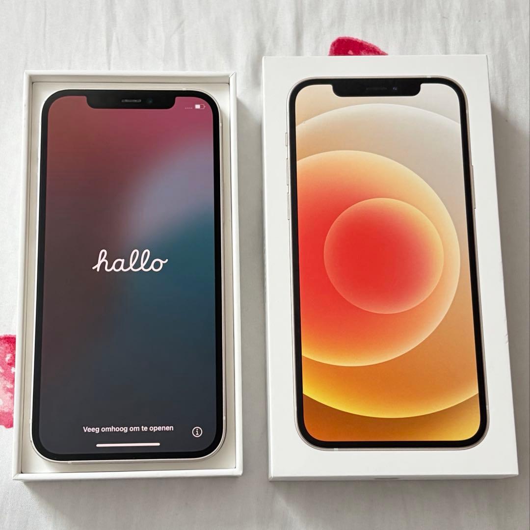 iPhone12 本体 64GB ホワイト SIMフリー 初期化済み