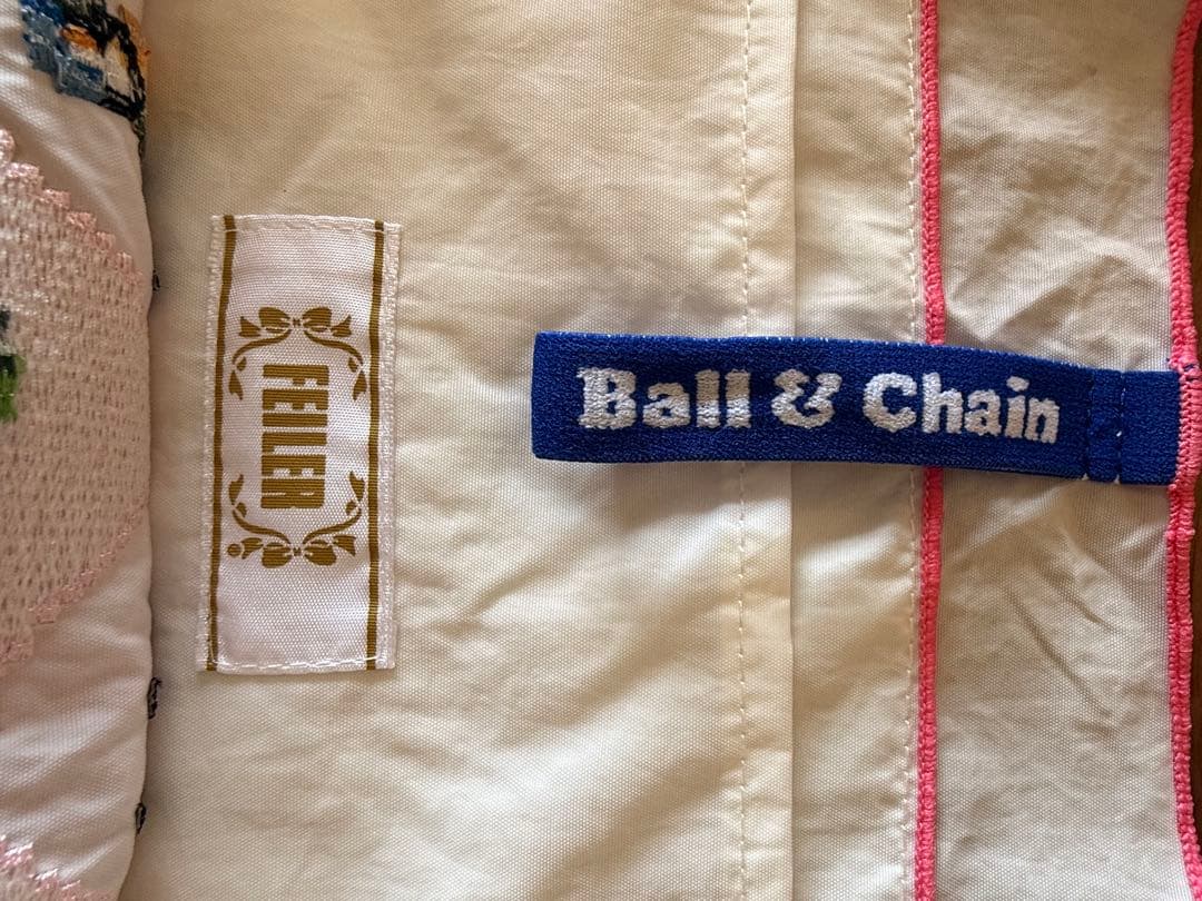 Ball &Chain フェイラーハイジ　ホワイト　L