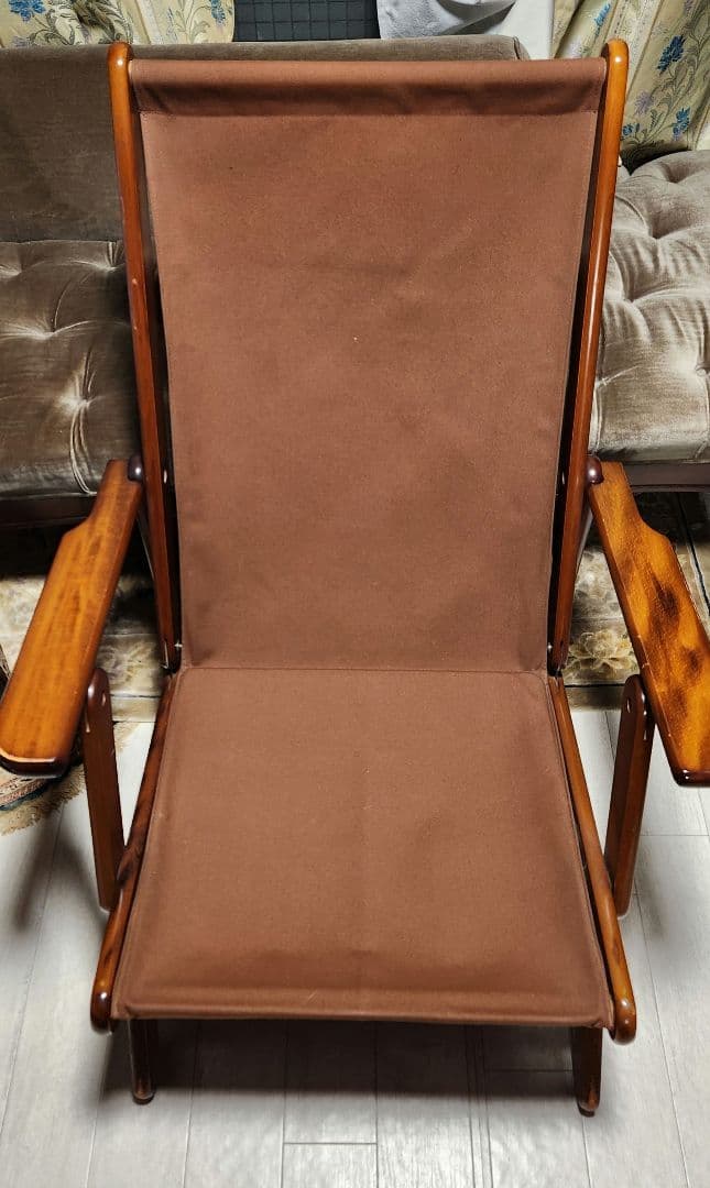リクライニング　チェア　ビンテージ風　アンティーク風