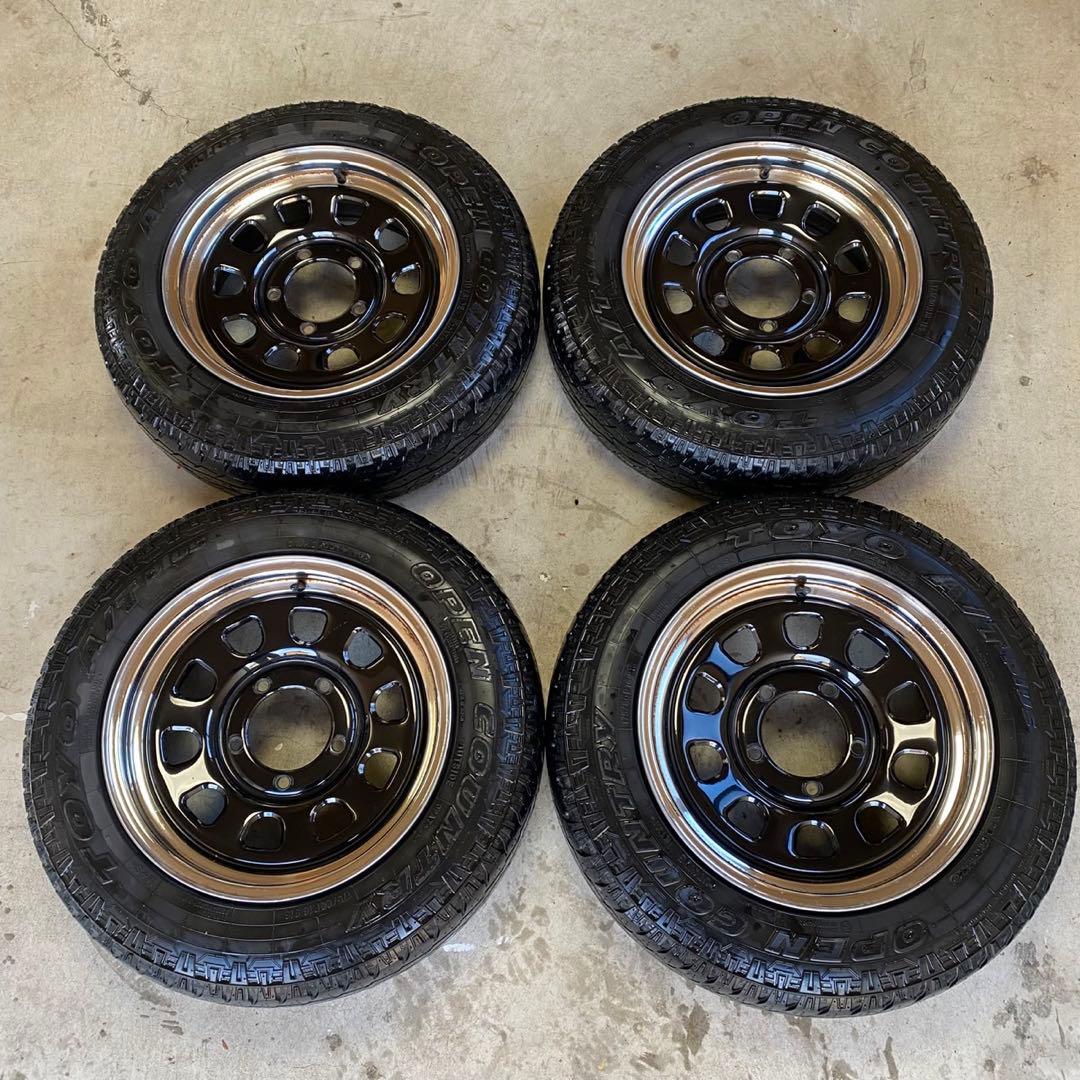 ジムニー オリジン 鉄心 175/80R16 6J +20タイヤホイールセット