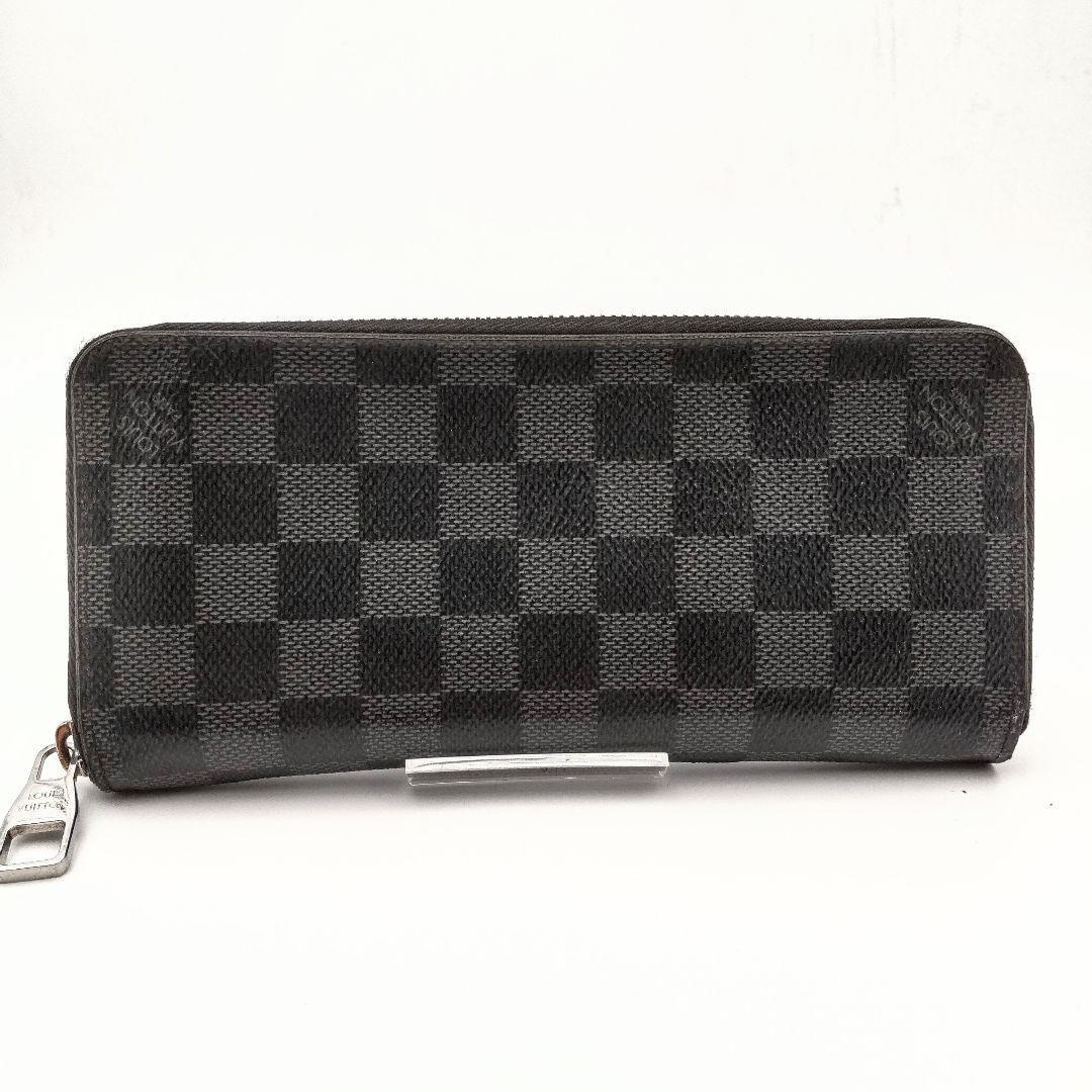 ルイヴィトン ダミエ グラフィット ジッピーウォレット ヴェルティカル 長財布