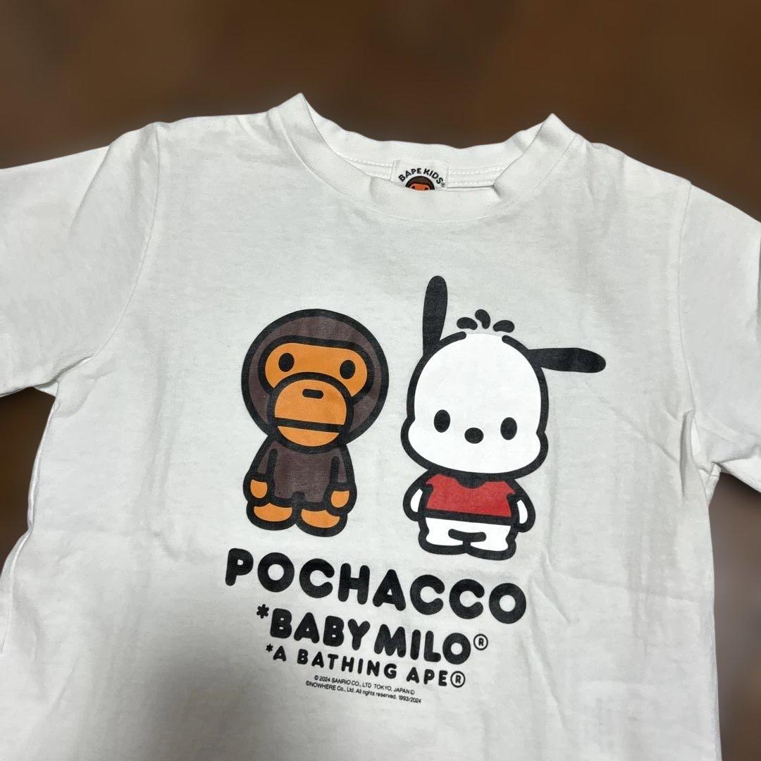 BAPE KIDS POCHACCO BABY MILO Tシャツ