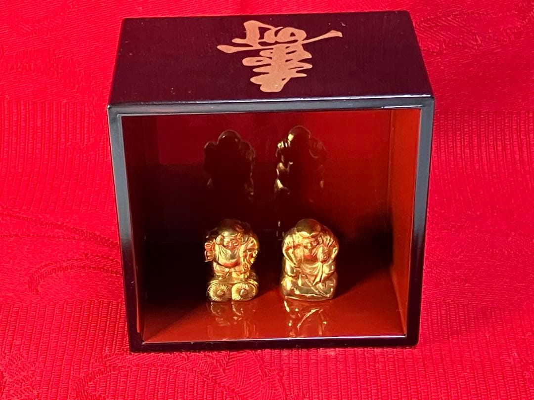 や*ん様 純金24K 恵比寿様 大黒様 神田 徳力 逸品 2柱