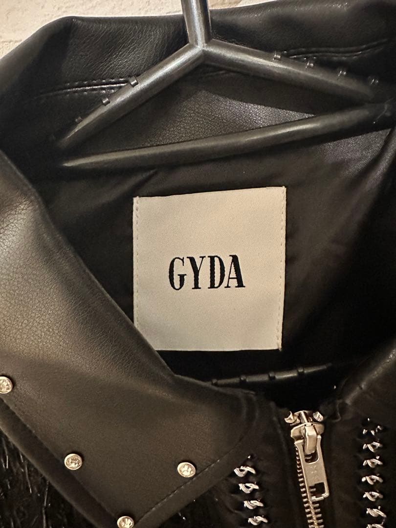 gyda ラメツイードチェーンジャケット