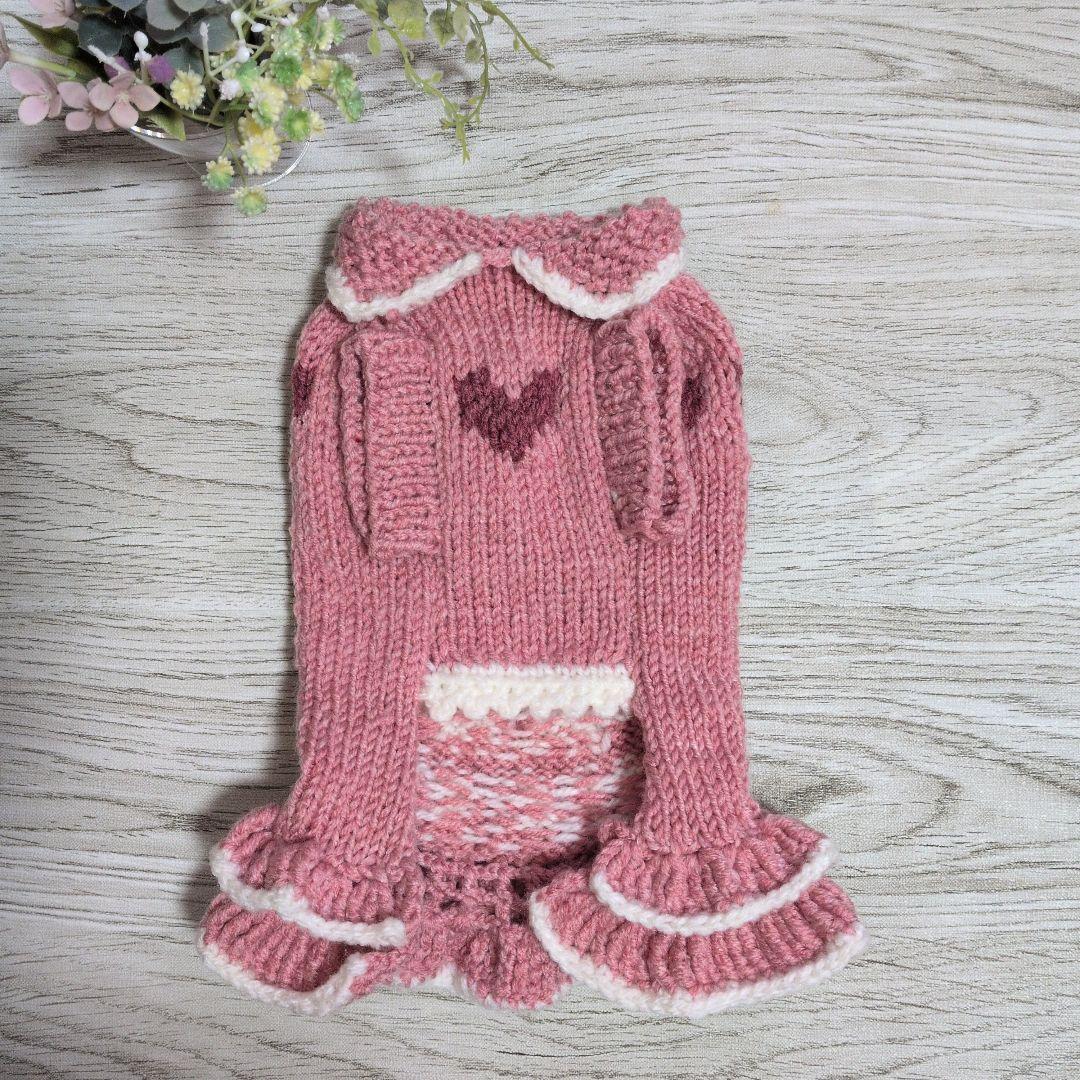 ☆ Song June様　ハンドメイド犬服ニット ☆