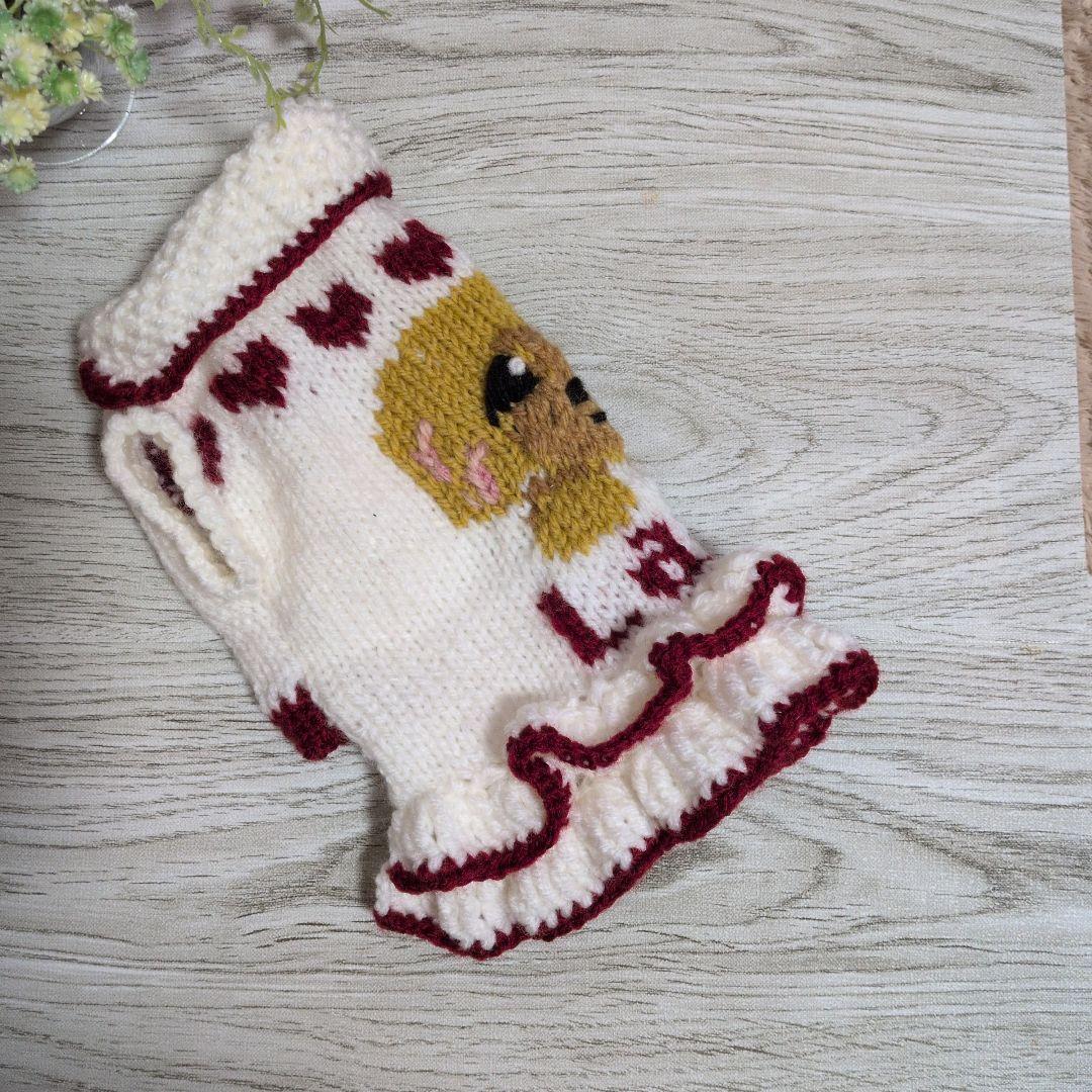 ☆ Song June様　ハンドメイド犬服ニット ☆