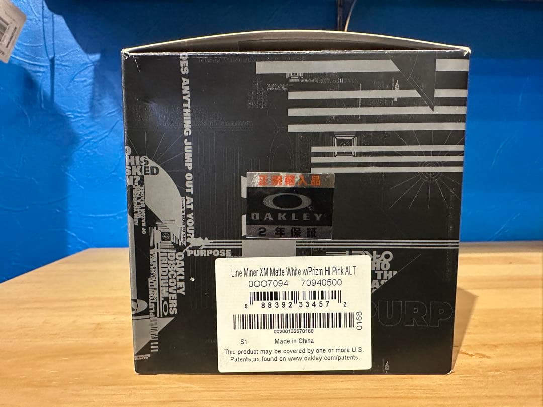 OAKLEY LINE MINER  ゴーグル ホワイト/ピンク
