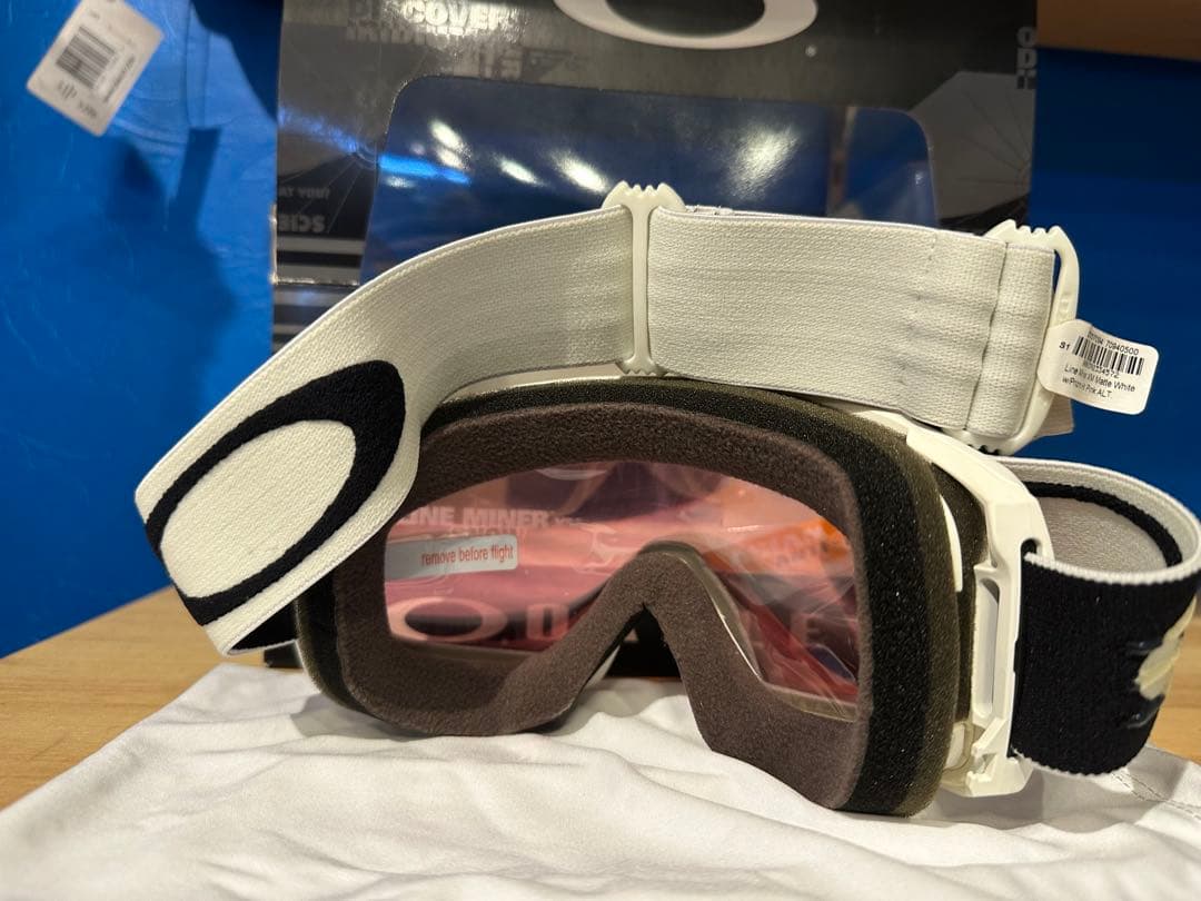 OAKLEY LINE MINER  ゴーグル ホワイト/ピンク