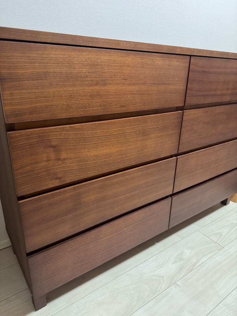 無印良品木製チェスト　ブラウン