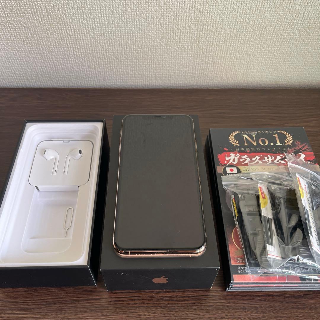 美品・iPhoneProMax256GB•Gold•SIMfree+おまけ