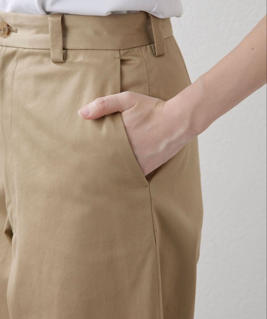 Drawing Numbers プレーンチノパンツ