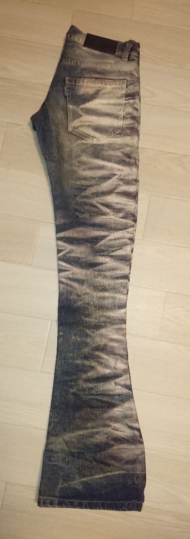 新品タグ付!TORNADO MARTシューカットデニム サイズSトルネードマート