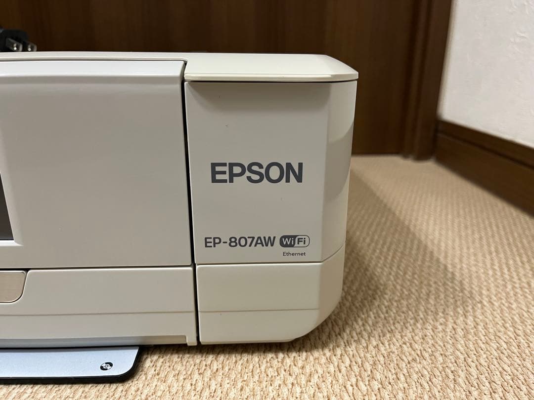 EPSON EP-807AW プリンター【ジャンク品】カートリッジ込み