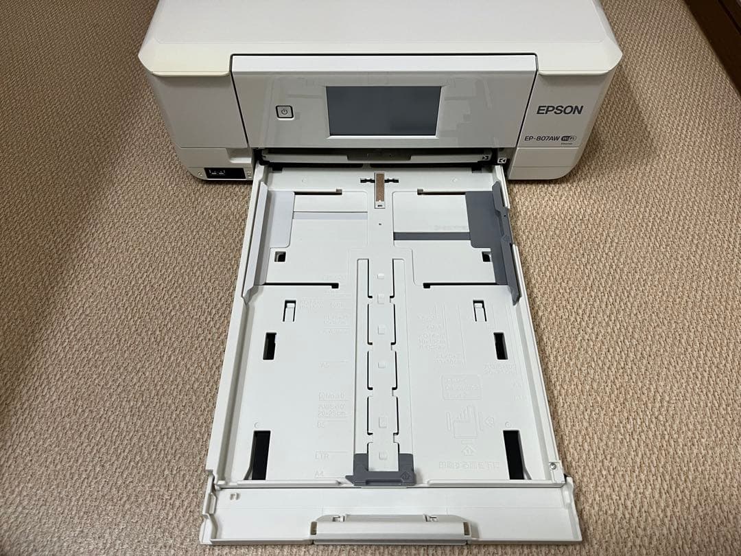 EPSON EP-807AW プリンター【ジャンク品】カートリッジ込み