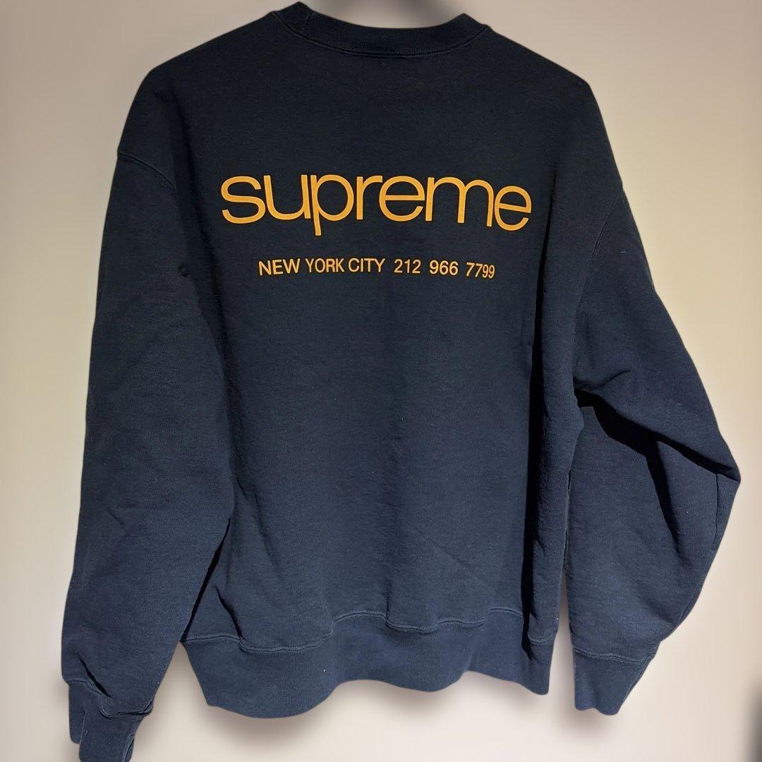 トップス Supreme Nyc Crewneck \"Navy\"