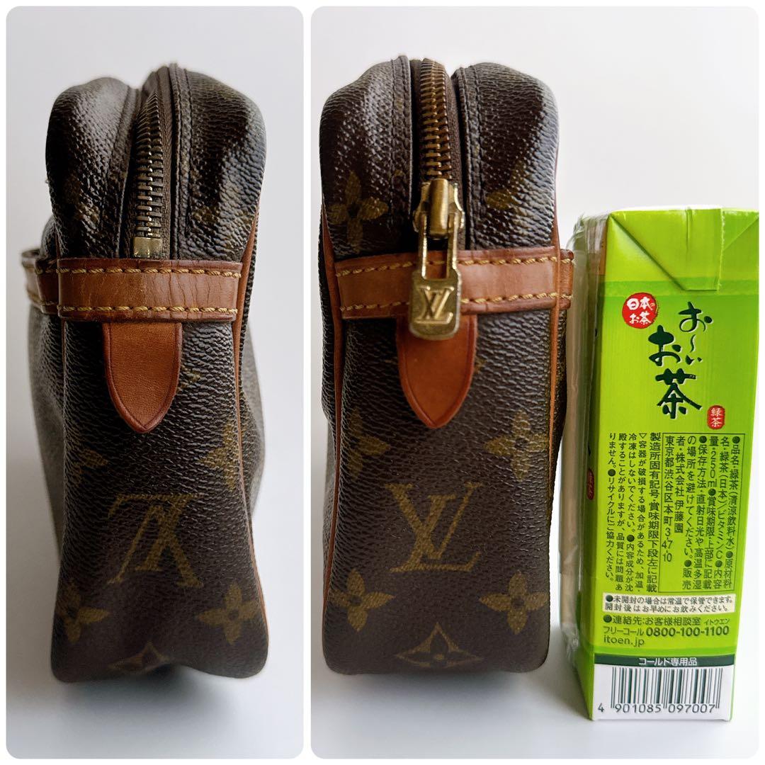 ルイヴィトン コンピエーニュ23 モノグラム セカンド クラッチバッグ ポーチ