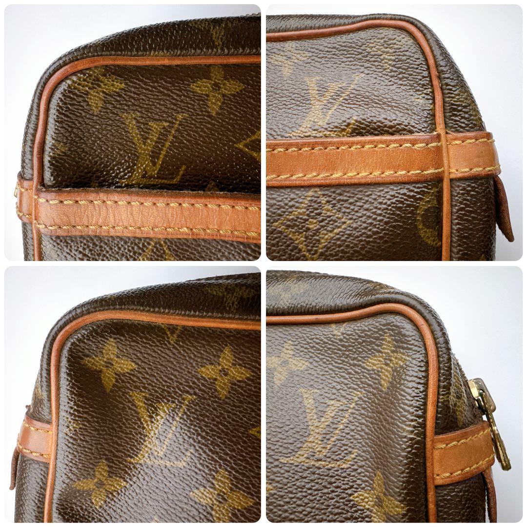 ルイヴィトン コンピエーニュ23 モノグラム セカンド クラッチバッグ ポーチ