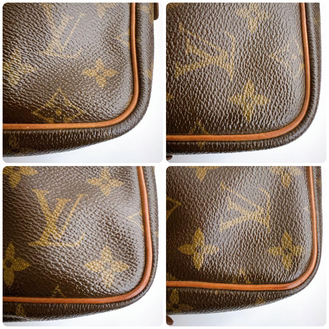 ルイヴィトン コンピエーニュ23 モノグラム セカンド クラッチバッグ ポーチ