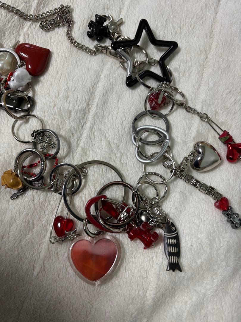 DOUBLET 25AW キーチェーン　RED