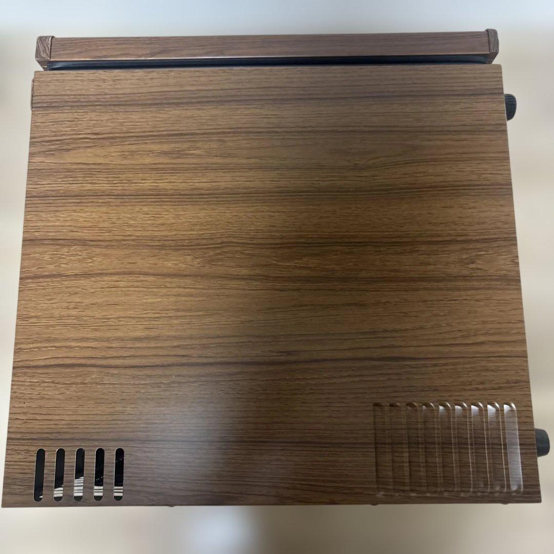 sunruck ペルチェ式2023年製「冷庫さん」ウッド調　説明書付き冷蔵庫