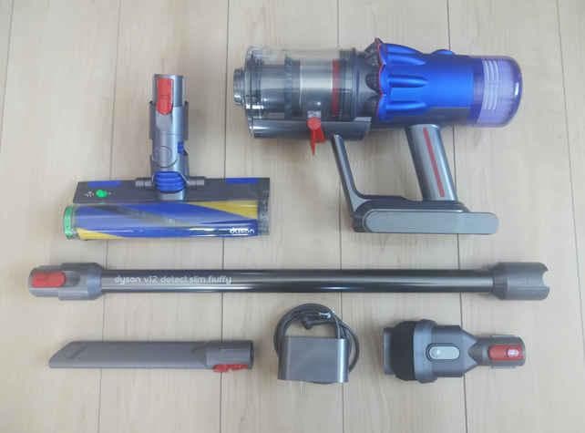 ★美品★ダイソン・V12 detect slim fiuffu・バッテリー良好★