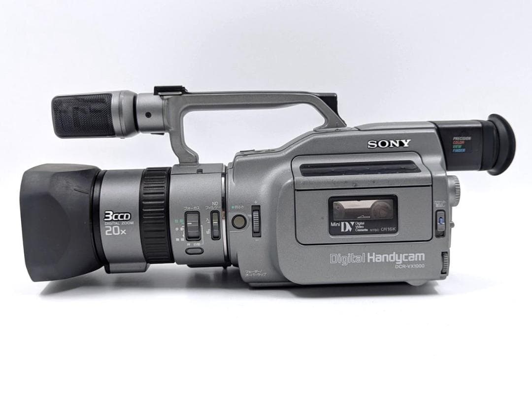 プロ向けモデル！ SONY ビデオカメラ DCR-VX1000 1