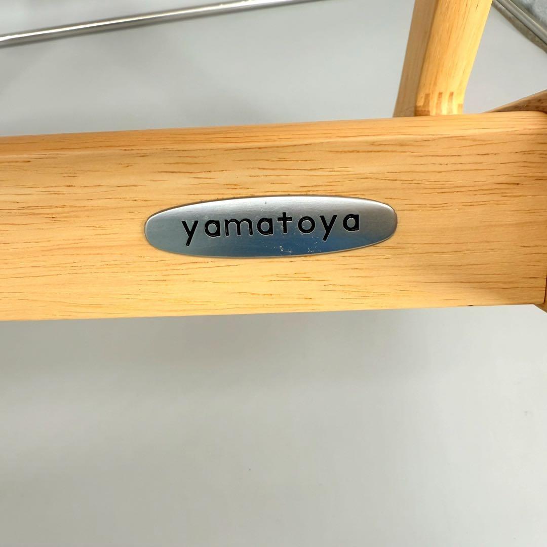 美品！　大和屋 すくすくチェア プラス テーブル＆ガード　ナチュラル