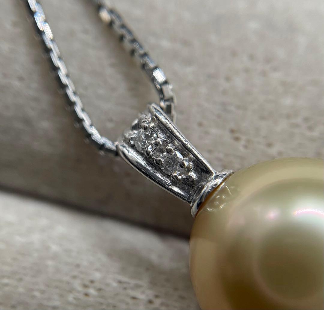 専用JA100★高級 スリーカラーパール ダイヤ K18WG ヘッド 鑑付