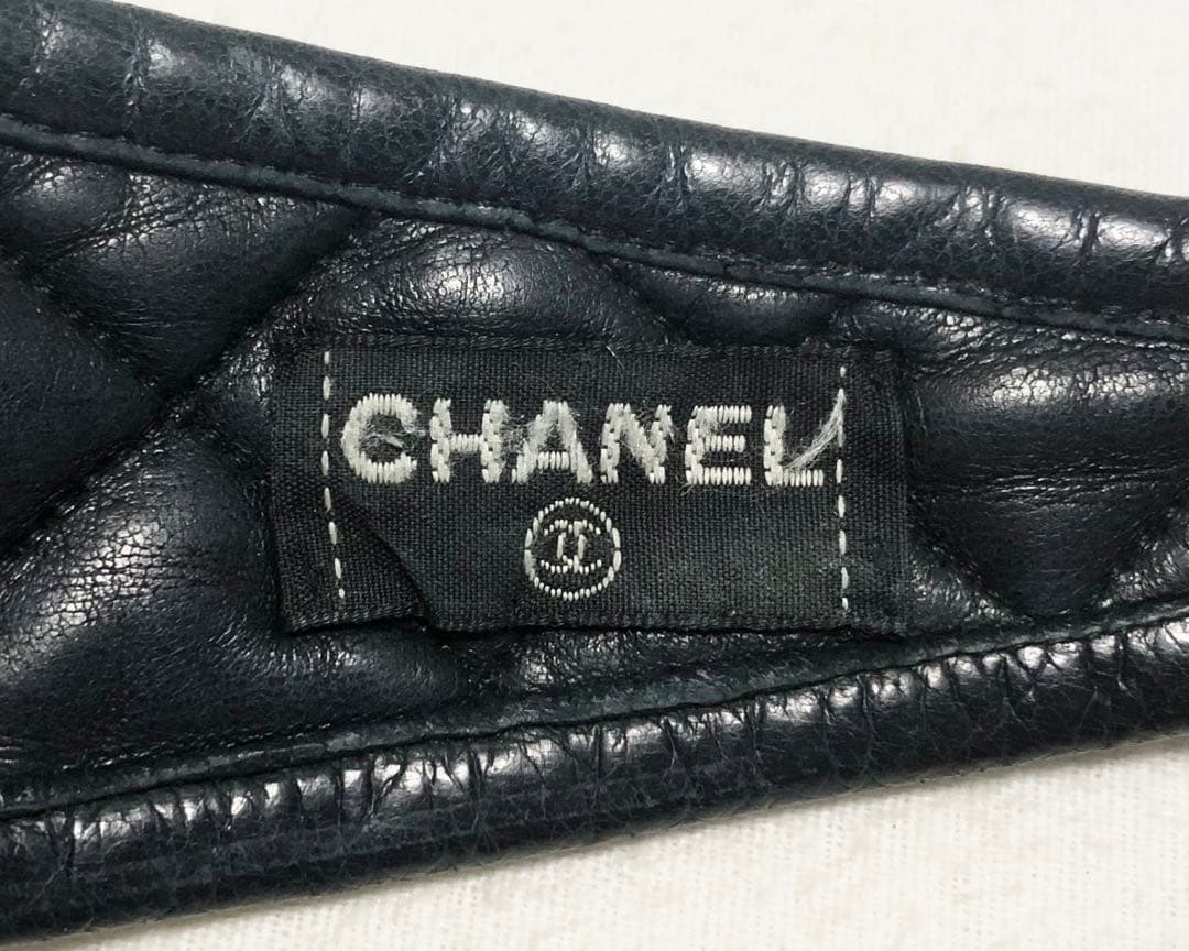 CHANEL シャネル ヘアバンド ヘアアクセサリー マトラッセ ブラック