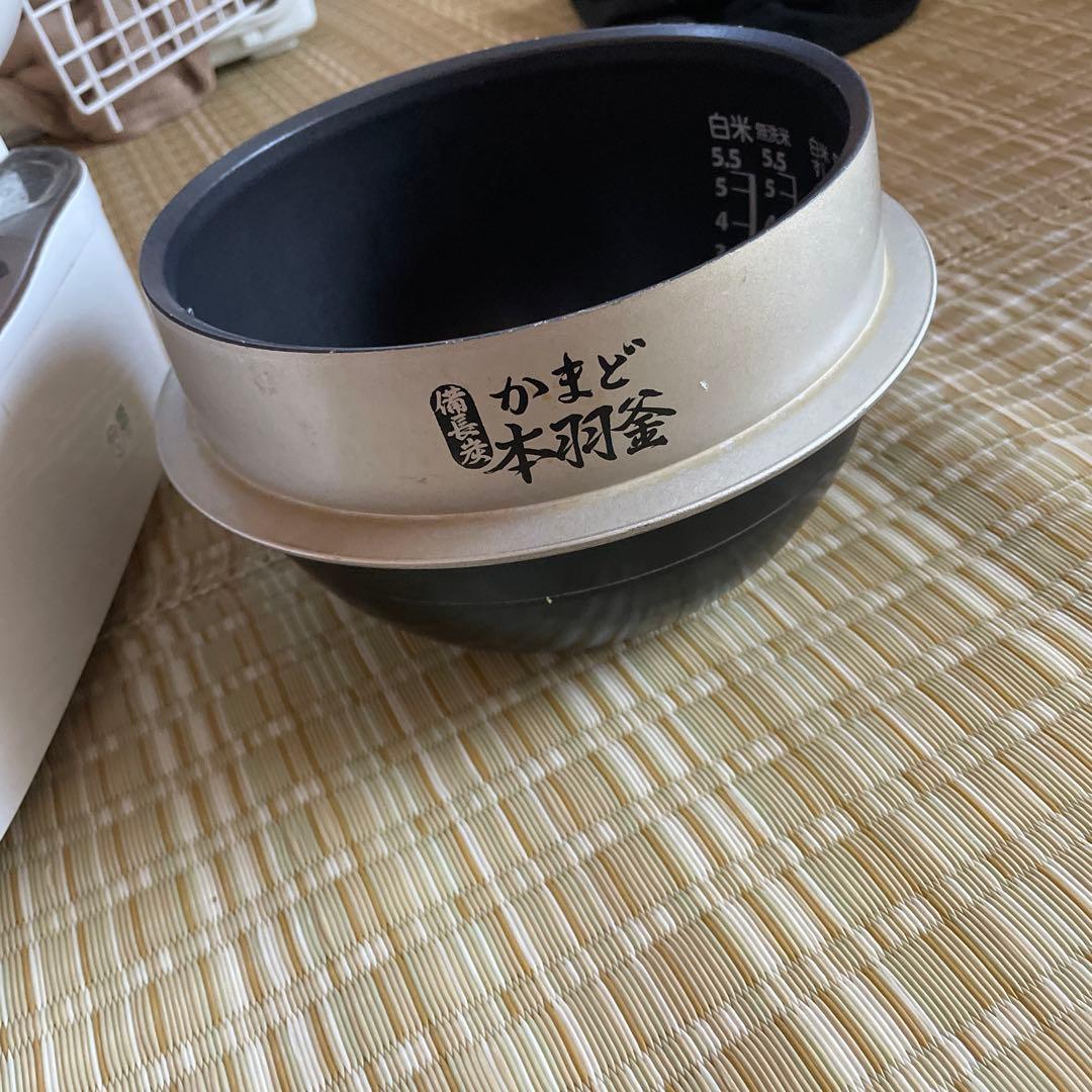 TOSHIBA 圧力IH炊飯器 ホワイト　ジャンク品