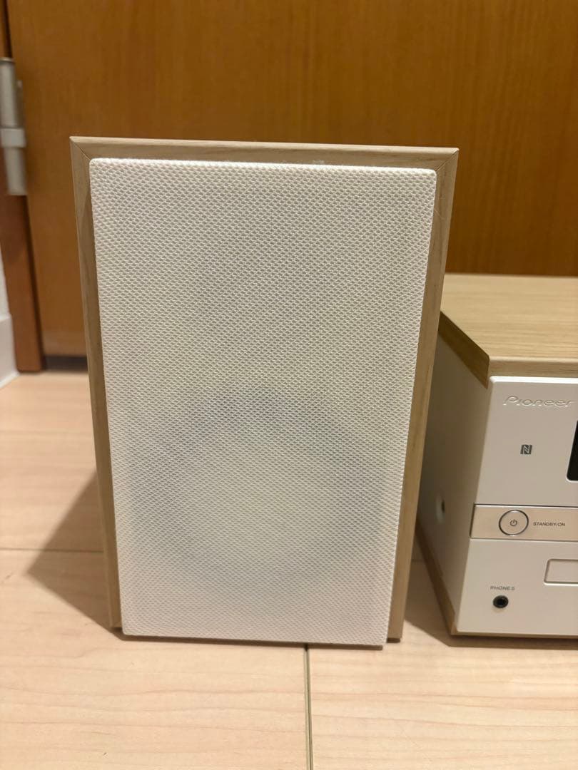 Pioneer X-CM56 ホワイト ミニコンポ リモコン付き パイオニア
