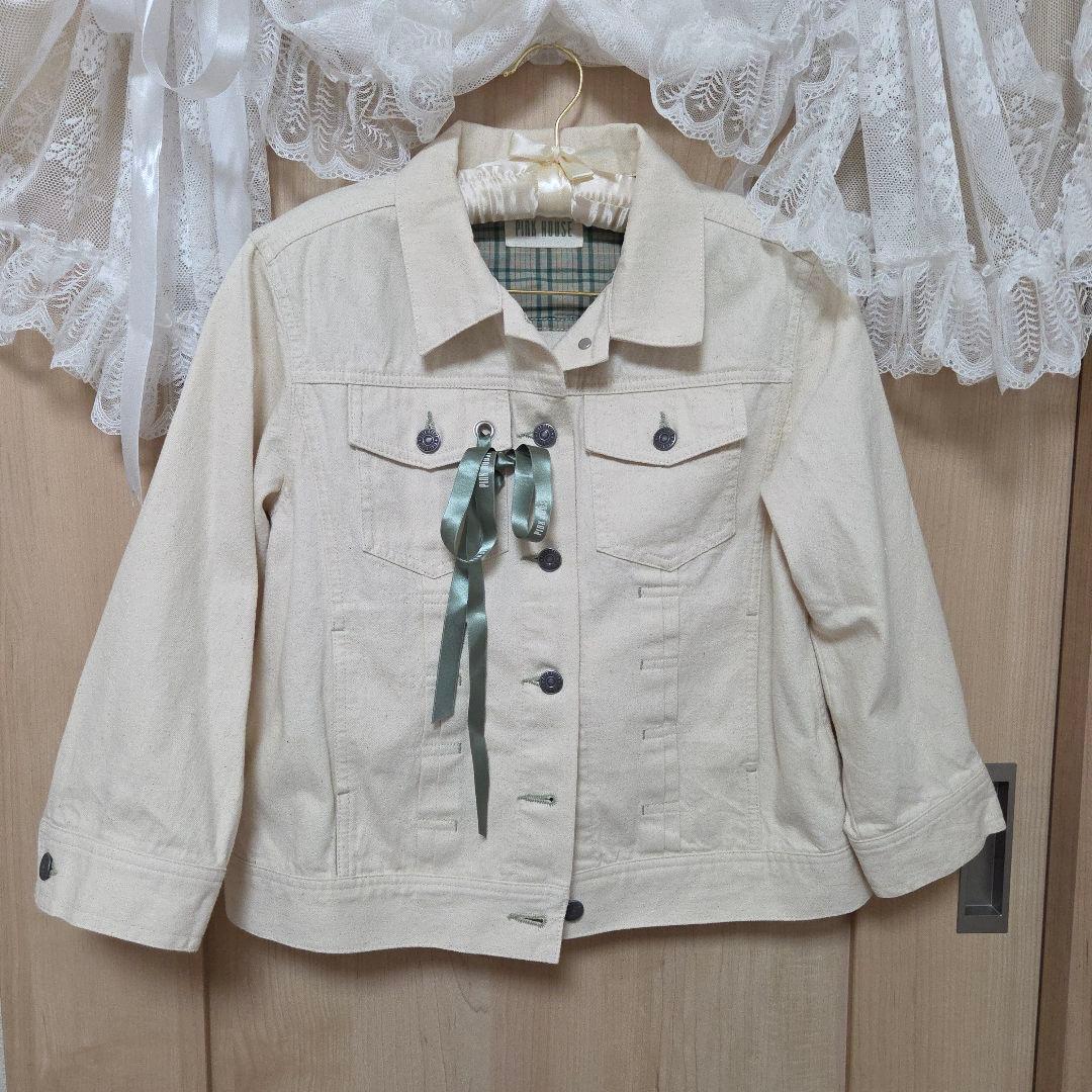 PPINKHOUSE うさぎ刺繍デニムジャケット 新品未使用・即購入️⭕️