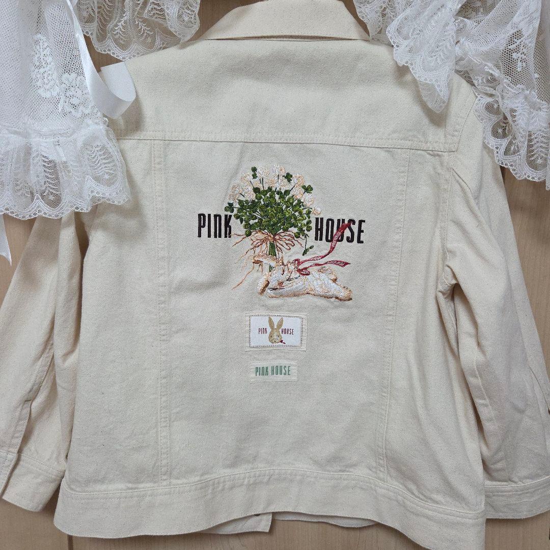 PPINKHOUSE うさぎ刺繍デニムジャケット 新品未使用・即購入️⭕️