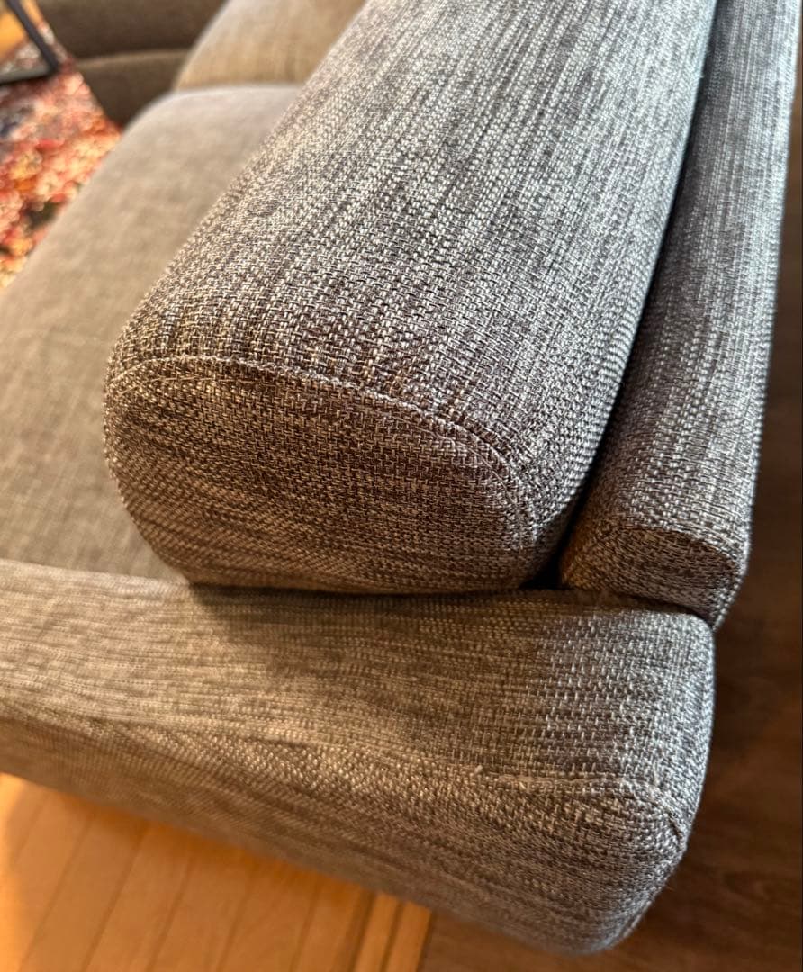 ニトリ　3人掛けソファー、オットマン