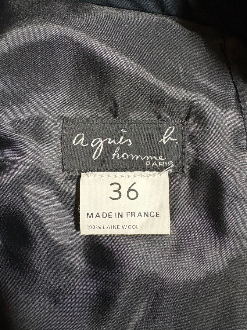 90年代　Agnes b. HOMME グレースラックス　フランス製