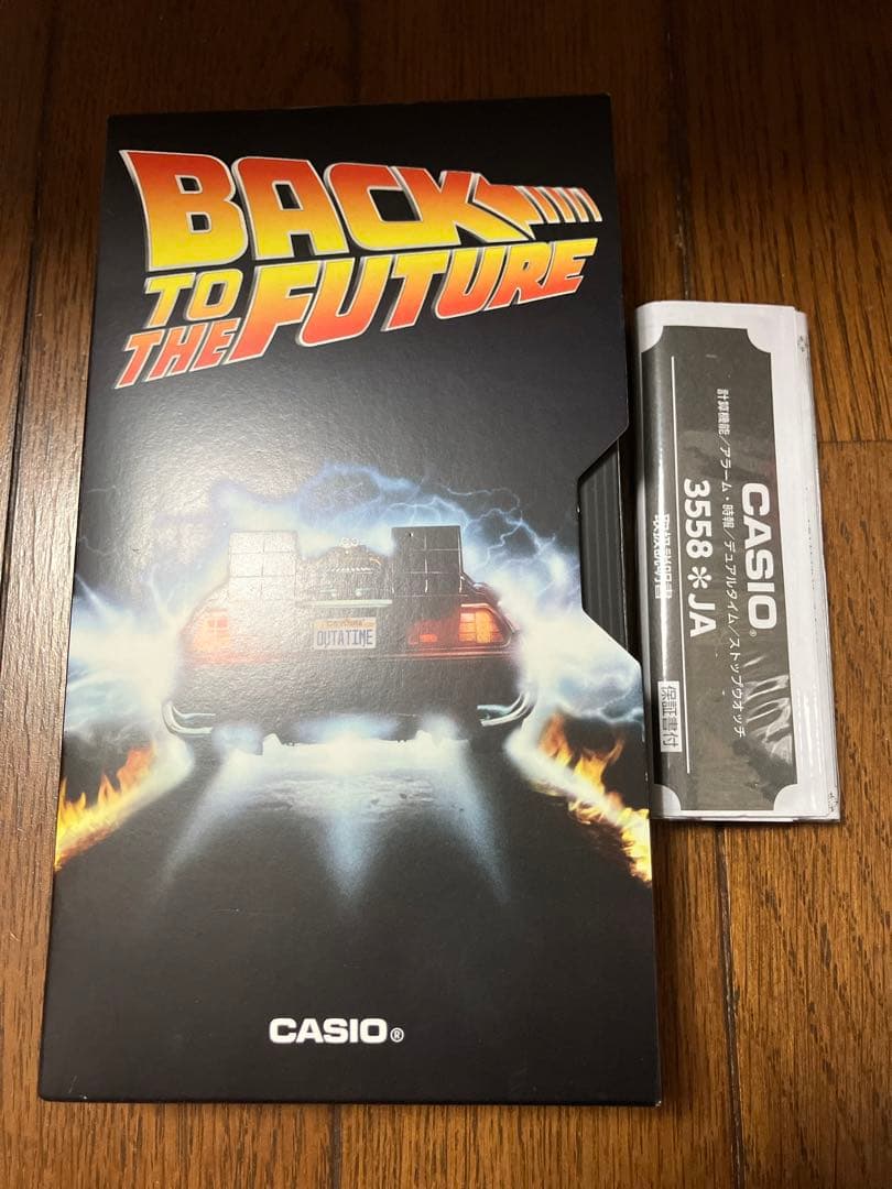 新品　CASIO CA-500WEBF-1AJR バックトゥザフューチャー